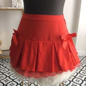 Red skirt S/M